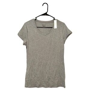 No Boundaries Heather Gray Short Sleeve Tee